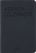 Agenda Colornote - 1 semaine sur 2 pages - 15,5 x 21,5 cm - noir - Oberthur