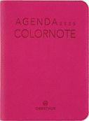 Agenda Colornote - 1 semaine sur 2 pages - 7,5 x 10,5 cm - fuchsia - Oberthur