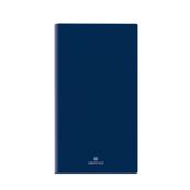 Agenda de poche Odessa - 1 semaine sur 2 pages - 9,5 x 17 cm - bleu - Oberthur