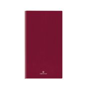 Agenda de poche Odessa - 1 semaine sur 2 pages - 9,5 x 17 cm - bordeaux - Oberthur