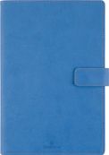 Agenda Milano - 1 semaine sur 2 pages - 17 x 24,5 cm - bleu denim - Oberthur
