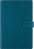 Agenda Milano - 1 semaine sur 2 pages - 17 x 24,5 cm - vert canard - Oberthur