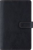 Agenda de poche Milano - 1 semaine sur 2 pages - 9,5 x 17 cm - noir - Oberthur