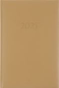 Agenda London - 1 semaine sur 2 pages - 22 x 28 cm - beige - Oberthur