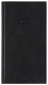 Agenda London - 1 semaine sur 2 pages - 9,5 x 17,5 cm - noir - Oberthur