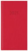 Agenda London - 1 semaine sur 2 pages - 9,5 x 17,5 cm - rouge - Oberthur