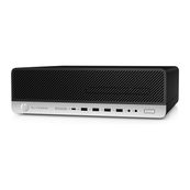 HP EliteDesk 800 G4 SFF - Unité centrale reconditionnée grade A (très bon état) - Intel Core i5-8500 - 8 Go RAM - 512 Go SSD
