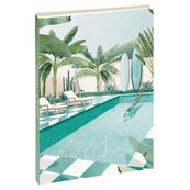 Agenda Les Rideuses - 1 jour par page - 12,5 x 17,5 cm - tropical vibes - Exacompta
