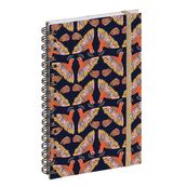 Agenda de poche spiralé Color Design - 1 semaine sur 2 pages - 9 x 16 cm - oiseaux - Exacompta