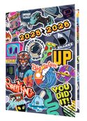 Agenda Geek - 1 jour par page - 12,5 x 17,5 cm - Oberthur