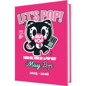 Agenda Muy Pop - 1 jour par page - 12,5 x 17,5 cm - Girl - Oberthur