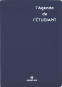 Agenda Humour Gomme - 1 jour par page - 13 x 18 cm - bleu marine - Oberthur