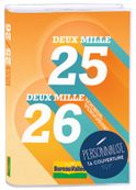 Agenda personnalisable - 1 jour par page - 12,5 x 17,5 cm - exclusivité Bureau Vallée - Oberthur