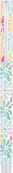 Styloe plume Floraison - 5 decors assortis - Oberthur