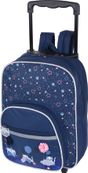 Sac maternelle à roulettes Chaton - 1 compartiment - Oberthur