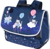 Cartable Chaton - 38 cm - 2 compartiments - Oberthur