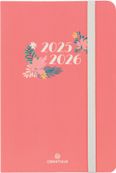 Agenda à élastique Tivoli - 1 semaine sur 2 pages - 10 x 15 cm - orange - Oberthur