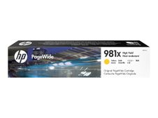 HP 981X - 116 ml - hoog rendement - geel - origineel - PageWide - inktcartridge - voor PageWide Enterprise Color MFP 586; PageWide Managed Color E55650