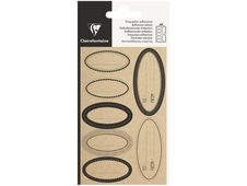 Clairefontaine - adhesive label set - assorted
