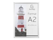 Exacompta Office frame - voor A2 - transparant, aluminium