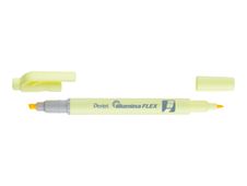 Pentel Illumina FLEX - markeerstift met dubbele punt - pastelgeel