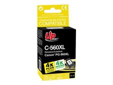 UPrint C-560XL - zwart - gereviseerd - inktcartridge (alternatief voor: Canon PG-560XL)
