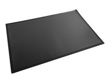 Exacompta Kreacover bureaumat met transparant sjabloon - 57.5 x 37.5 cm - polyvinyl chloride (PVC) covered cardboard - zwart
