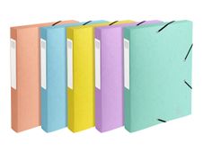 Exacompta Aquarel - doosmap - voor A4 -capaciteit: 350 vellen - verkrijgbaar in verschillende kleuren