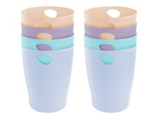 Exacompta ECOBIN Aquarel - afvalbak - 15 l - polypropyleen (PP) - verkrijgbaar in verschillende kleuren