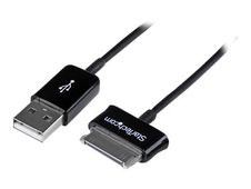 StarTech.com 2m Dock Connector to USB Cable for Samsung Galaxy Tab - galaxy tablet Cable - Samsung tab Cable (USB2SDC2M) - oplaad- / datakabel - 2 m