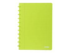 Atoma - Cahier polypro A4 (21x29,7 cm) - 144 pages - ligné - vert