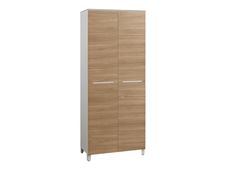 Gautier office Sunday - keukenkast - 4 planken - 2 deuren - wit, eiken