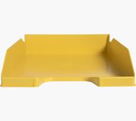 Exacompta Beeblue - brieflade - voor A4 Plus -capaciteit: 500 vellen - saffron (pak van 6)