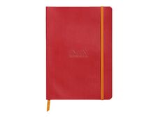 RHODIA Rhodiarama - Carnet souple A5 - 160 pages - pointillés - coquelicot