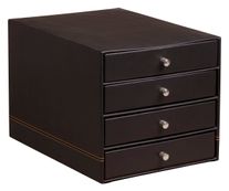 RHODIA Rhodiarama Home Office - ladekast - voor 248 x 327 mm - zwart, oranje rugnieten
