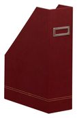RHODIA Rhodiarama Home Office - tijdschriftenmap - bordeauxrood, oranje rugnieten