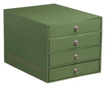 RHODIA Rhodiarama Home Office - ladekast - saliekleur, oranje rugnieten
