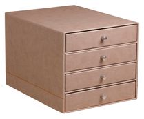 RHODIA Rhodiarama Home Office - ladekast - voor 248 x 327 mm - taupe, oranje rugnieten