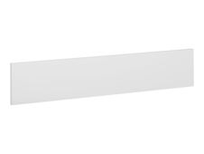 Voile de fond pour bureau MAMBO - L100 x H25 cm - Blanc