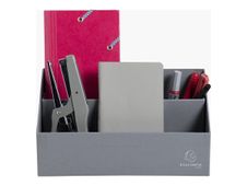 Exacompta Teksto - sorteerder - voor C6, DL (220 x 110 mm) - grijs