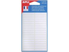 APLI - white labels - 5 x 35 mm (pak van 238)