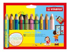 STABILO woody 3 in 1 duo - kleurpotlood - verschillende kleuren