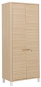 Gautier office ABSOLU - garderobe - 2 deuren - gestructureerd eiken