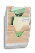 CEP ReCeption 154 - wandmapvakkensysteem - voor 240 x 320 mm - wit, kristal