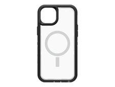 OtterBox Defender Series XT - coque de protection avec MagSafe pour iPhone 14 Plus - transparent contour noir