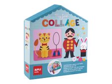 APLI kids - My First Collage - DIY with Circus theme to complete with felt
