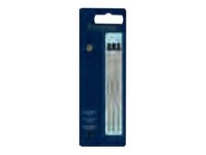 Waterman Portfolio - Lot de 3 recharges - noir 