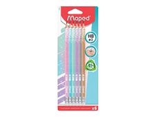 Maped Black'Peps - potlood - HB2 (pak van 6)