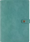 Agenda à spirale Ramatuelle - 1 semaine sur 2 pages - 17 x 24,5 cm - bleu céladon - Oberthur