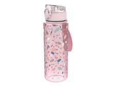 Lunch Buddies - waterfles - terrazzo - roze - 600 ml